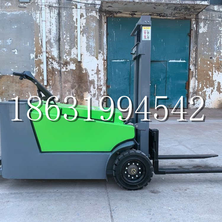 陕州区小型电动叉车1吨2吨步行站驾式电瓶堆高充电装卸车液压升降车铲车